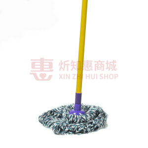 妙洁（MIAOJIE） 60103 棉质拖把墩布金属杆墩布吸水拧水式（计量单位：把）